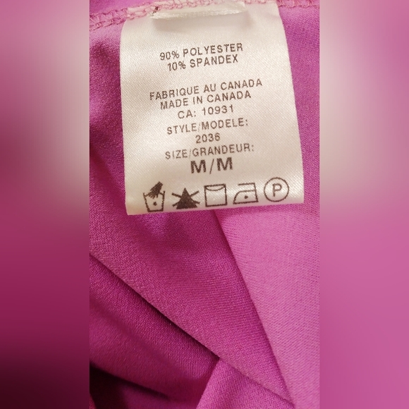 Melanie Lynne Off The Shoulder Purple Blouse Size Medium. - Picture 4 of 12